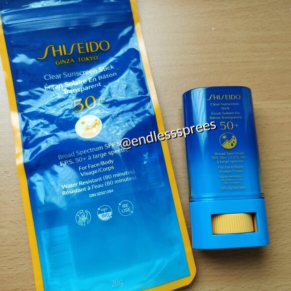 Shiseido Clear Sunscreen Stick SPF 50+ - Picture 4 of 4
